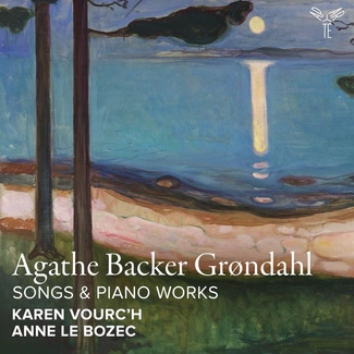AGATHE BACKER GRONDAHL Songs & Piano Works Vourch Le Bozec CD DIGIPAK