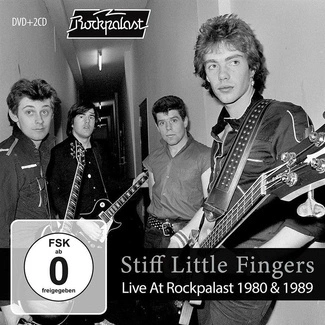 STIFF LITTLE FINGERS Live At Rockpalast 1980 & 1989 CDDVD 2CD+DVD DIGIPAK