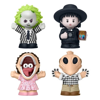 Beetlejuice Fisher-Price Little People Collector Mini Figures 4-Pack 7 cm