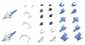 Kotobukiya M.S.G. Model Kit Accessory Set Mecha Supply 34 Holonic Headdress & Holonic High Heels White Ver.