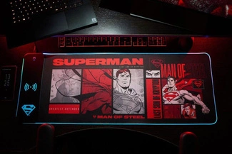 DC Comics Mousepad with Mobile Charger Superman