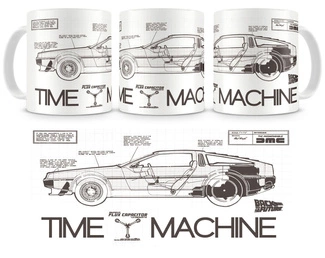 Back to the Future Mug Time Machine