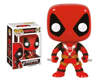 Marvel Comics Funko POP! Vinyl Bobble-Head Deadpool Two Swords 10 cm