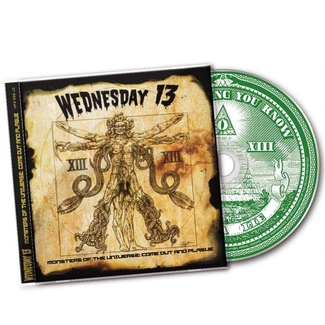 WEDNESDAY 13 Monsters Of The Universe Come Out and Plague CD