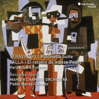 STRAVINSKY Pulcinella Suite - Falla El Retablo De Maese Pedro & Harpsichord Concerto Mahler Chamber Orchestra Heras-Casado Alard Hernandez CD DIGIPAK