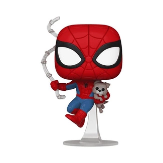 Spider-Man POP&Buddy! Movies figurka Spidey w/Sandwich(Dog) 9 cm