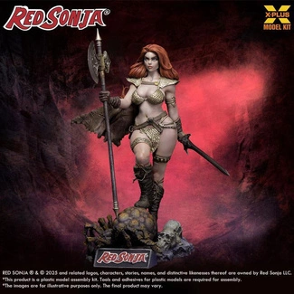 Red Sonja Plastic Model Kit 1/8 Red Sonja reissue 27 cm