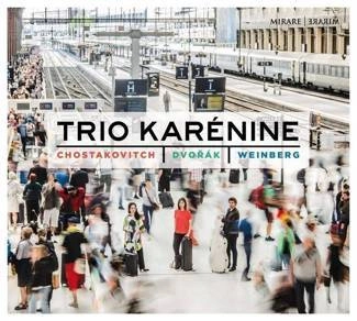 TRIO KARENINE Chostakovitch Dvorak Weinberg CD DIGIPAK