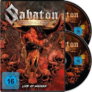 SABATON 20th Anniversary Show BLURAY+DVD DVD+BLU-RAY