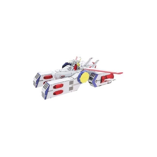 Mobile Suit Gundam Metallic Nano Puzzle Model Kit White Base 6 cm