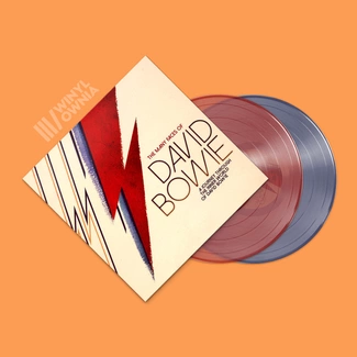 [OUTLET] DAVID BOWIE The Many Faces Of David Bowie (Limited Transparent Red & Blue Vinyl) 2LP
