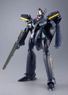 Macross 7 DX Chogokin Action Figure VF-17S Nightmare Stealthvalkyrie (Gamlin Kizaki use) 25 cm