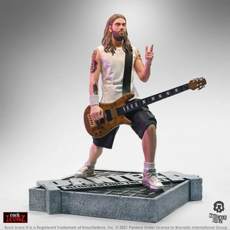 Pantera Rock Iconz Statue Rex Brown (Reinventing the Steel) 22 cm
