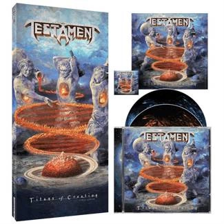 TESTAMENT Titans Of Creation CDBLURAY LONGBOX CD+ BLURAY