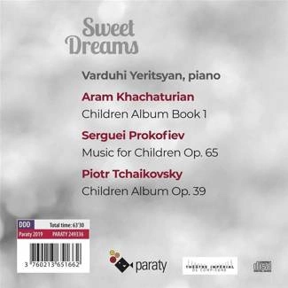 VARDUHI YERITSYAN Sweet Dreams CD DIGIPAK