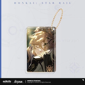 Star Rail Light Cone Acrylic Keychain Yanqing Sleep like the Dead 4 cm