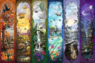 Ravensburger Jigsaw Puzzle The Six Portals (7000 pieces)