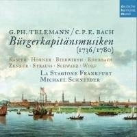 LA STAGIONE FRANKFURT Telemann & C.p.e. Bach: Bürgerkapitänsmusiken 2CD