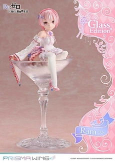 ZERO Starting Life in Another World Prisma Wing PVC Statue 1/7 Ram Glass Edition 24 cm