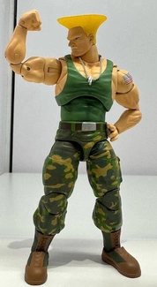 The Final Challengers Action Figure 1/12 Guile 15 cm