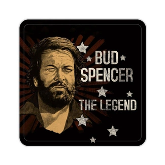 Bud Spencer Tin coasters The Legend 10 x 10 cm