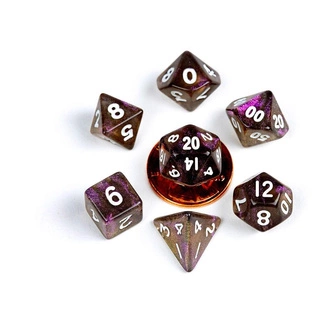 FanRoll Mini Dice Set Stardust Supervolcano (7)