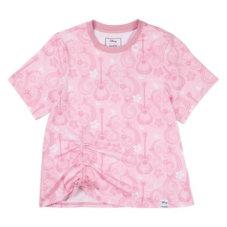 Disney by Loungefly Tee T-Shirt Unisex Hannah Montana Shirred Hem