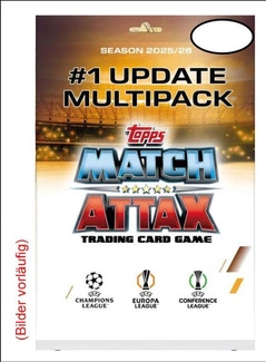 UEFA Champions League Match Attax Trading Cards 2025/26 Mega Multipack Update Scream Team *German Version*
