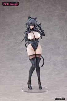 Original Character Tmano PVC Figures 2-Pack 1/6 Cat Woman Happy-chan DX Ver. 27 cm