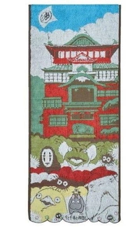 Spirited Away Towel Aburaya 34 x 80 cm