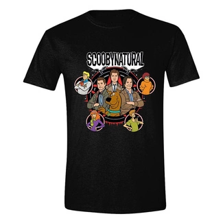 Scooby-Doo T-Shirt Scoobynatural Characters Star Size L
