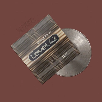 LEVEL 42 Forever Now LP SILVER / BLACK MARBLED