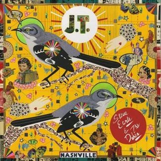 STEVE EARLE & THE DUKES J.T. BLACK LP