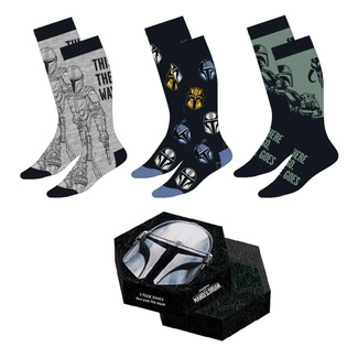 The Mandalorian Socks 3-Pack Mandalorian 38-45