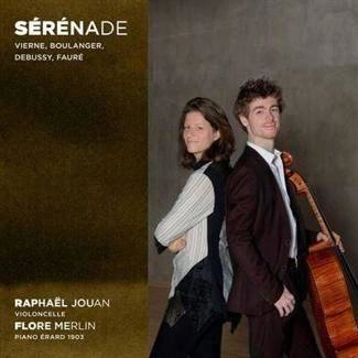 MOREAU BENSAID Serenade Works For Cello And Piano CD DIGIPAK