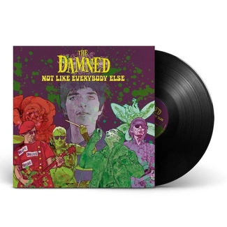 DAMNED, THE Not Like Everybody Else BLACK LP