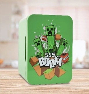 Minecraft Mini Fridge Thermoelectric Cooler 4l