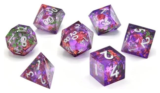 CritStones Liquid Core Dice Set Herbalist's Dream (7)