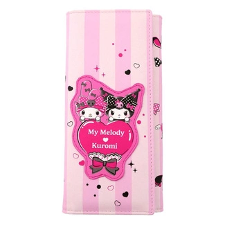Sanrio Pink Black Party Series Coin Purse Kuromi & My Melody