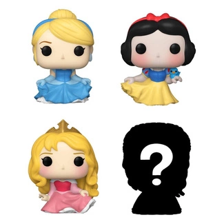 Disney Princesses Bitty Funko POP! figurka 4-Pack Cinderella 2,5 cm
