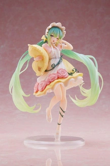 Hatsune Miku PVC Statue Hatsune Miku Wonderland Figure Sleeping Beauty Reissue 18 cm