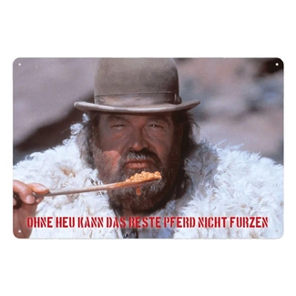 Bud Spencer Tin Sign Bohnen 20 x 30 cm