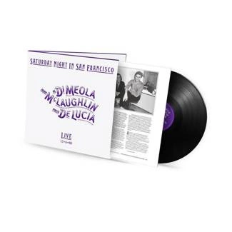 DI MEOLA MCLAUGHLIN DE LUCIA Saturday Night In San Francisco BLACK LP