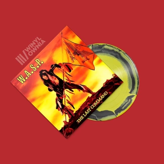 W.A.S.P. The Last Command YELLOW BLACK RSD 2025 LP
