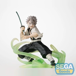 Kimetsu no Yaiba Xross Link Anime PVC Statue Sanemi Shinazugawa Hashira Training Arc 12 cm