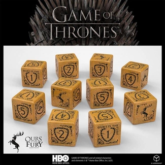 Game of Thrones Dice Set Baratheon 10xD6 (10)