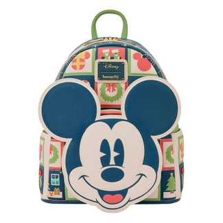 Disney by Loungefly Mini Backpack Mickey and Minnie Holiday
