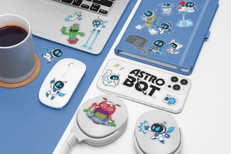 Astro Bot Gadget Sticker Set Astro Bot