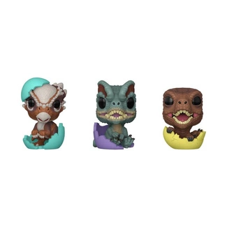 Jurassic Park Pocket Funko POP! figurka Easter Egg 3-Pack Dinos 4 cm