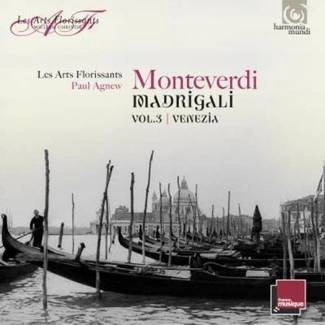 MONTEVERDI Madrigali Vol 3 Venezia Les Arts Florissants Paul Agnew CD DIGIPAK